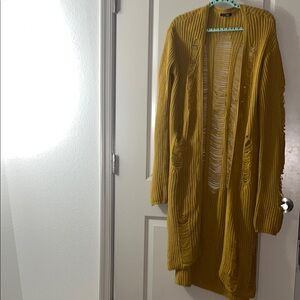 Mustard Yellow Women's Sweater
